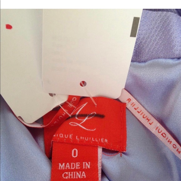 ML Monique Lhuillier Cross-Back Jadore Gown - Picture 7 of 7